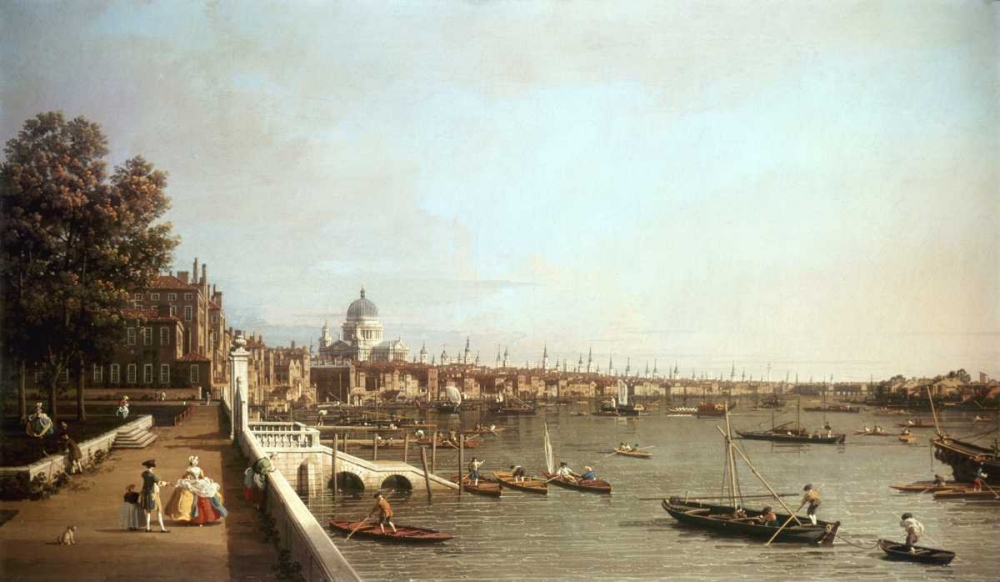 Art Print: London From Somerset House