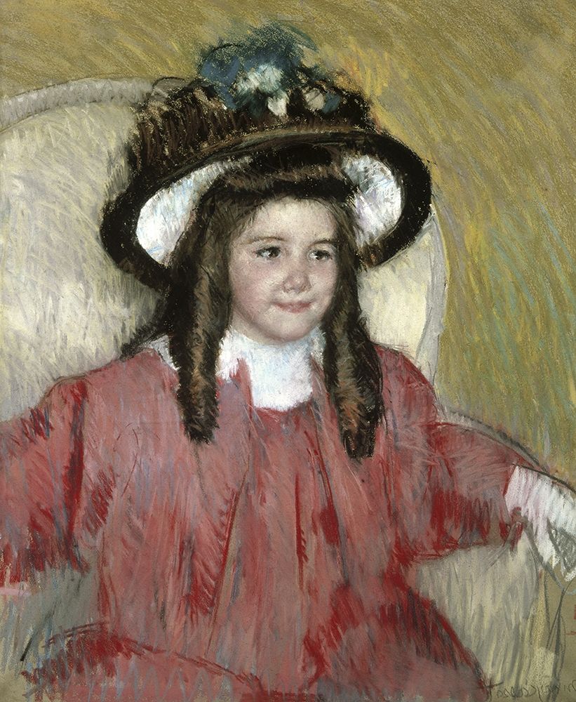 Wall Art Painting id:265999, Name: Anne Marie Durand Ruel, Artist: Cassatt, Mary