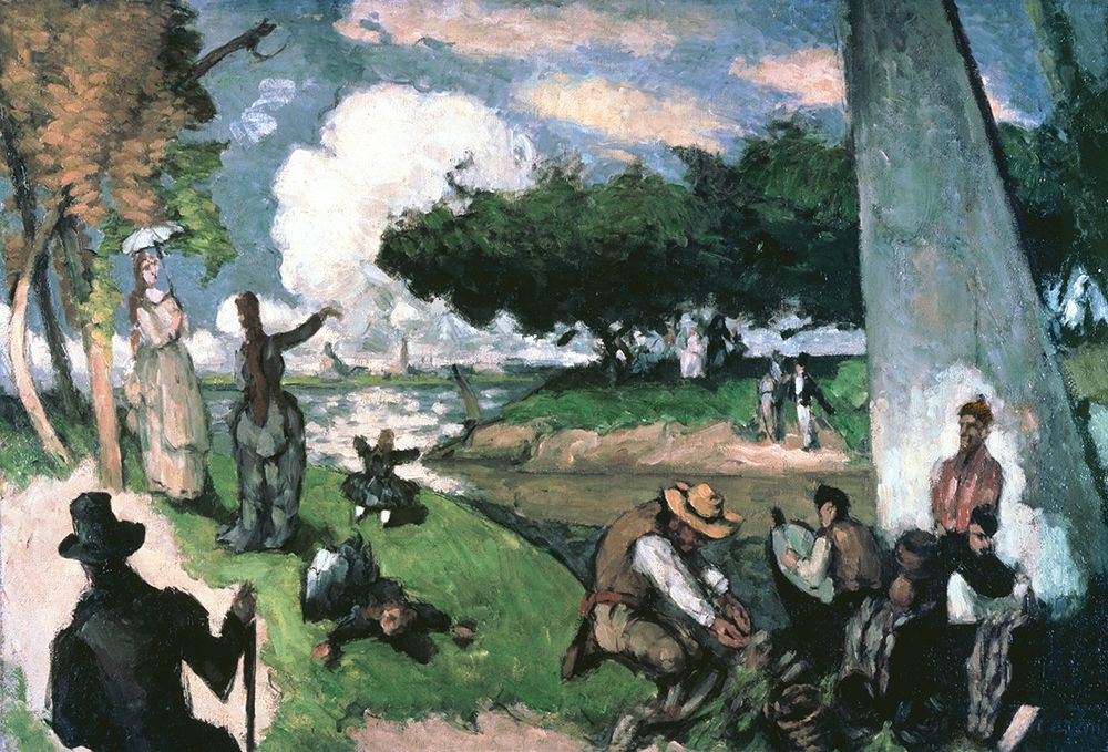 Art Print: Fisherman: Sunday Afternoon, July