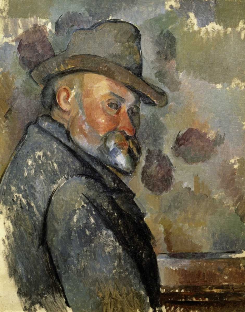Wall Art Painting id:90836, Name: Self Portrait, Artist: Cezanne, Paul