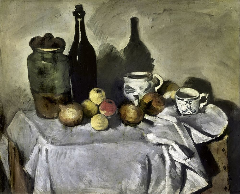 Art Print: Still Life with Table Utensils