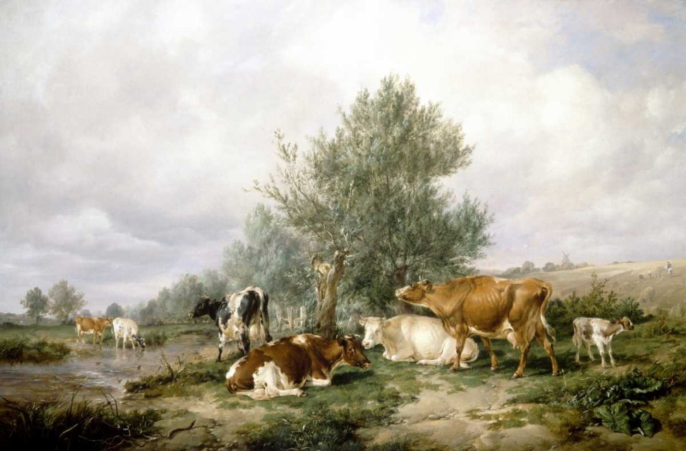 Wall art: In Canterbury Meadows, by Cooper, Thomas Sidney