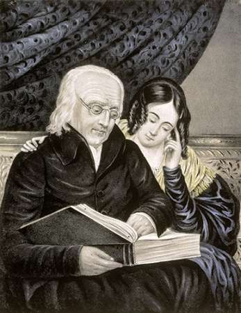 Wall art: Search The Scriptures, by Ives, Currier and