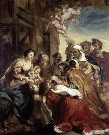 Art Print: Adoration of The Kings