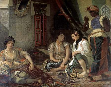 Art Print: Algerian Women In Their Apartment