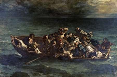 Art Print: Don Juans Shipwreck Naufrage de Don Juan