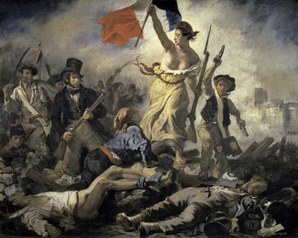 Art Print: Liberty Leading the People