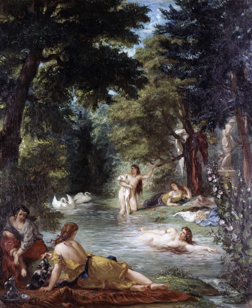 Art Print: Turkish Women Bathing