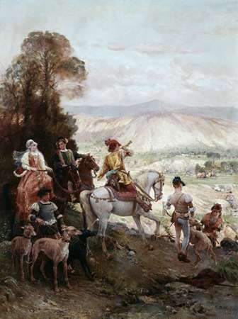 Art Print: Hunting Party