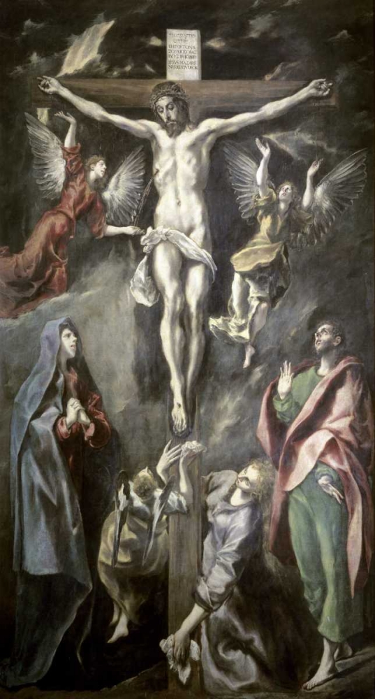 Wall Art Painting id:91001, Name: Crucifixion, Artist: El Greco