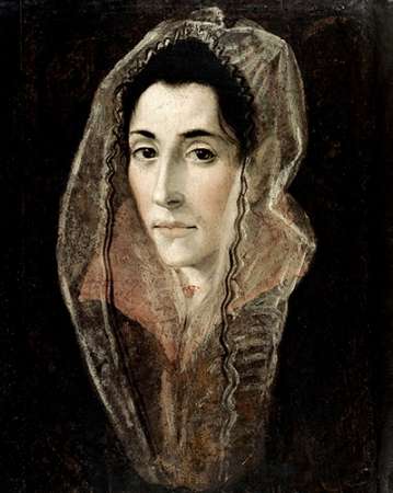 Wall Art Painting id:186089, Name: Portrait of a Lady, Artist: Greco, El