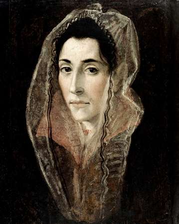 Wall Art Painting id:186089, Name: Portrait of a Lady, Artist: Greco, El