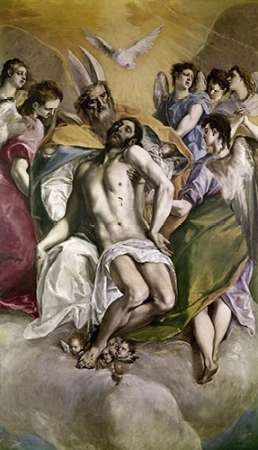 Wall Art Painting id:186094, Name: Trinity, Artist: Greco, El
