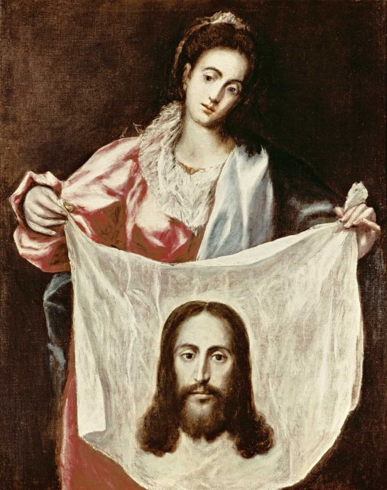 Wall Art Painting id:91004, Name: Veronica and The Holy Veil, Artist: El Greco