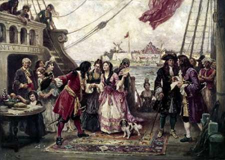 Art Print: Captain William Kidd In New York Harbor