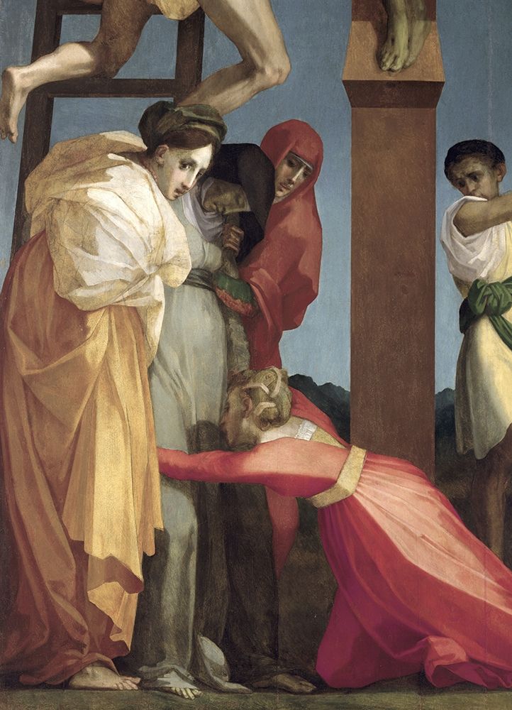 Wall Art Painting id:267186, Name: Descent From The Cross (Detail), Artist: Fiorentino, Rosso
