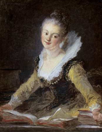 Wall Art Painting id:186124, Name: A Study, Artist: Fragonard, Jean Honore