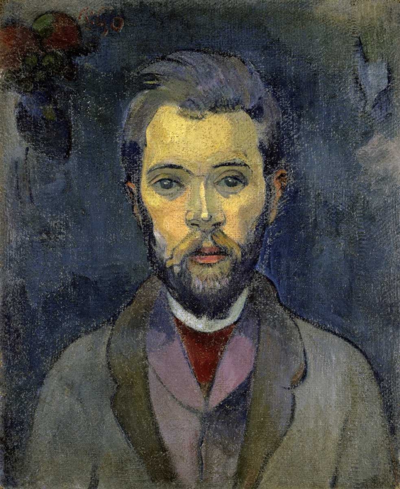 Wall Art Painting id:91054, Name: Portrait of the Artist, - Portrait de lArtiste - ii, Artist: Gauguin, Paul