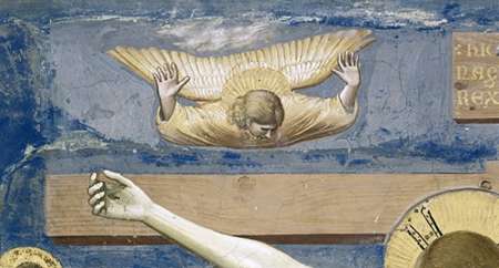 Wall Art Painting id:186164, Name: Crucifixion - Detail, Artist: Giotto