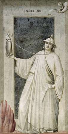 Wall Art Painting id:186167, Name: Infidelity, Artist: Giotto
