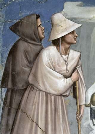 Wall art: Josephs Dream - Detail, by Giotto
