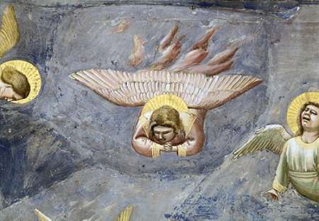 Wall art: Lamentation (Detail), by Giotto
