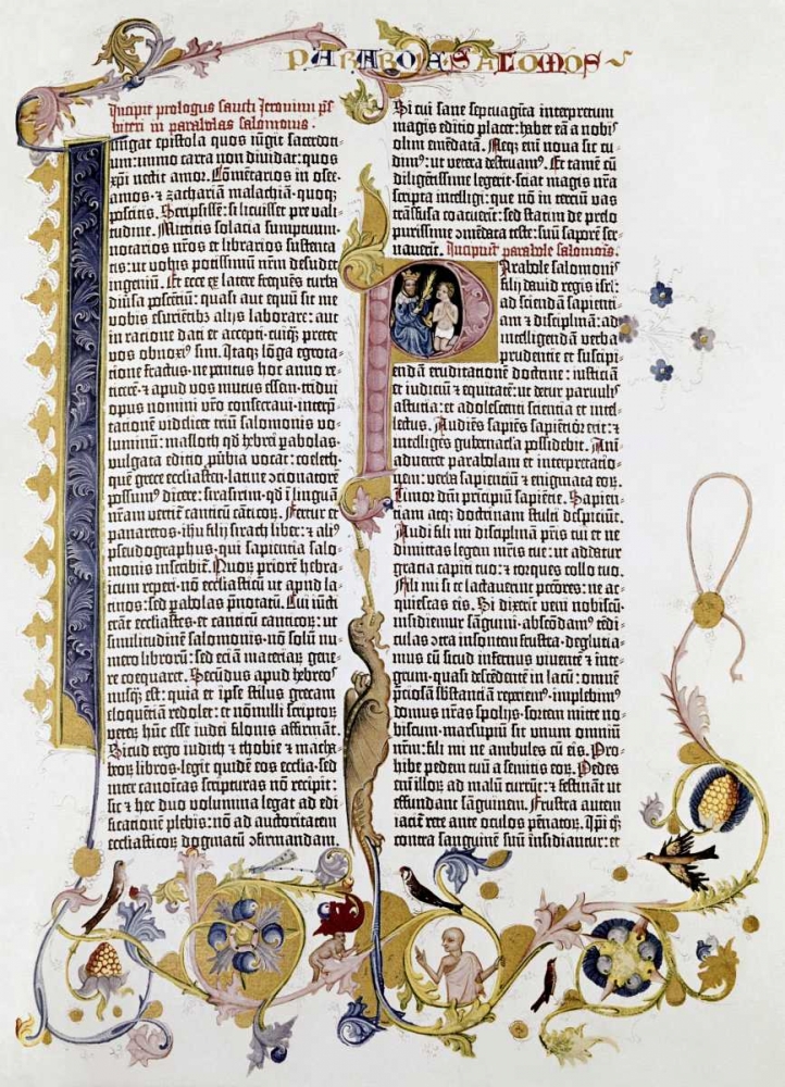 Art Print: Gutenberg Bible