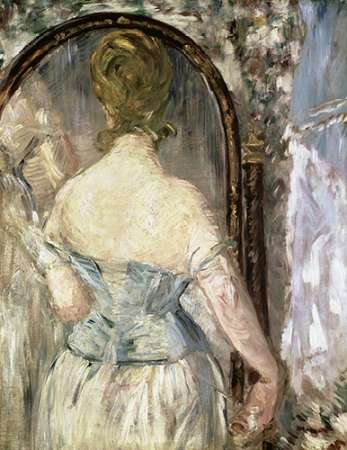 Wall Art Painting id:186261, Name: Before the Mirror, Artist: Manet, Edouard