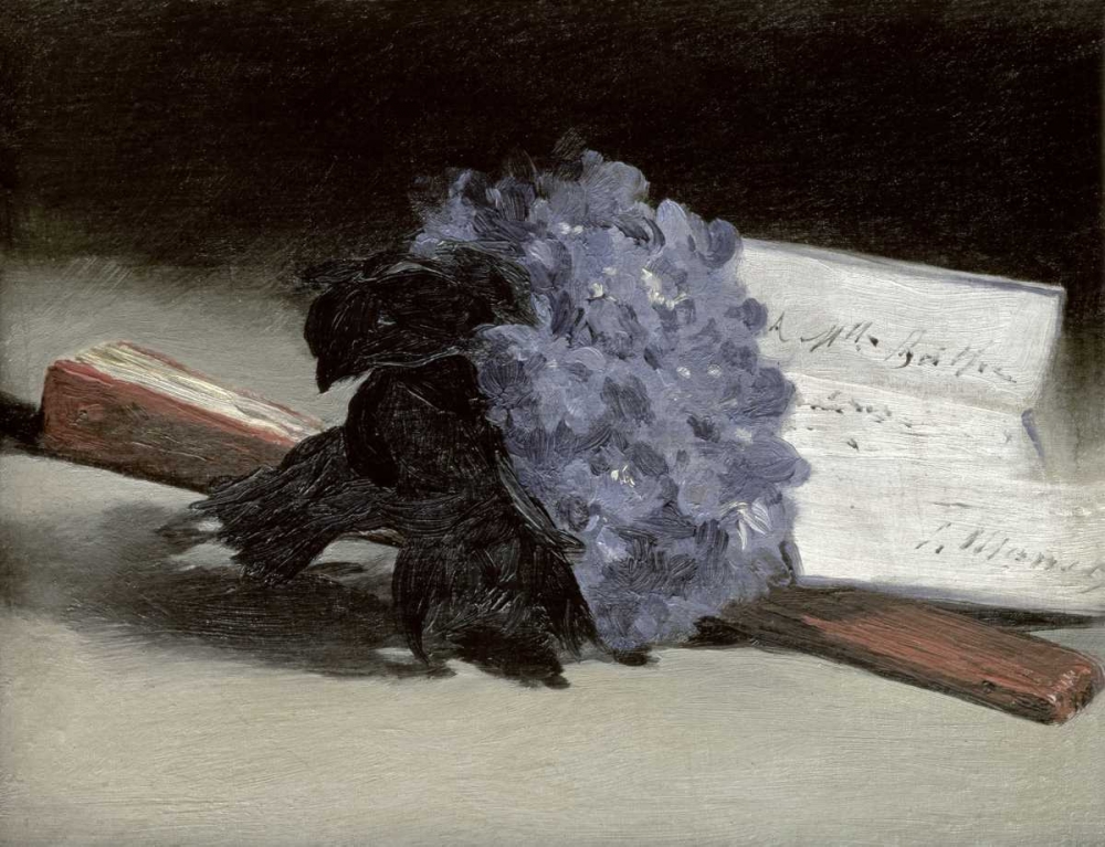 Wall Art Painting id:91256, Name: Bunch of Violets, Artist: Manet, Edouard