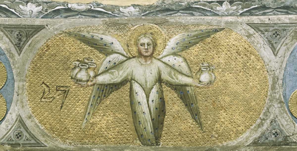 Art Print: Angel With Seven Cruets For The Scourges