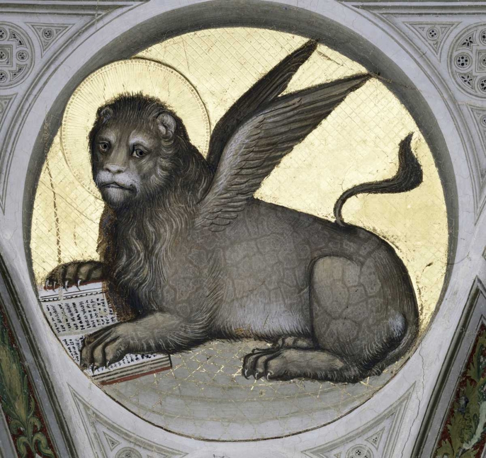 Art Print: Saint Mark As a Lion