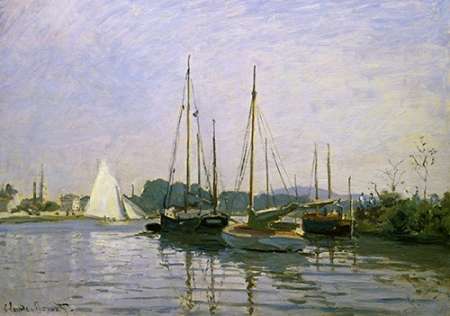 Wall Art Painting id:186293, Name: Boats: Regatta at Argenteuil c. 1872-73, Artist: Monet, Claude