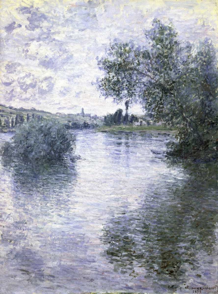 Art Print: The Seine at Vetheuil
