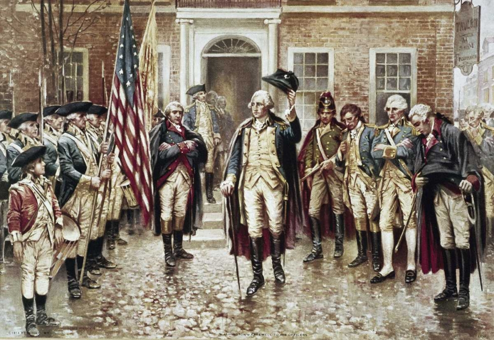 Wall art: Washingtons Farewell To His Officers, by Moran, Edward
