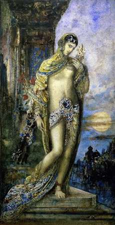 Wall Art Painting id:186331, Name: Song of Songs (Le Cantique des Cantiques), Artist: Moreau, Gustave