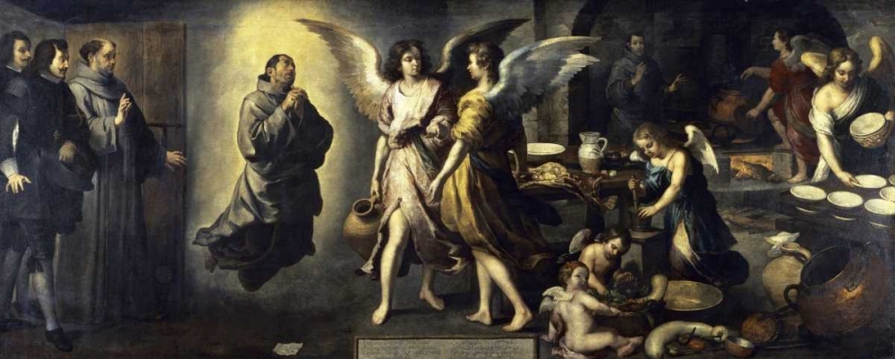 Art Print: La Cuisine Des Anges