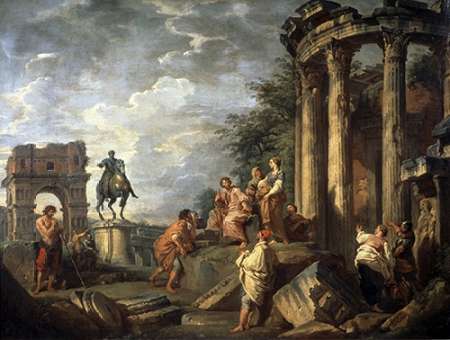 Art Print: Ruins of Architecture