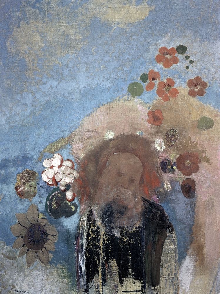 Wall Art Painting id:268441, Name: Evocation of Roussel, Artist: Redon, Odilon