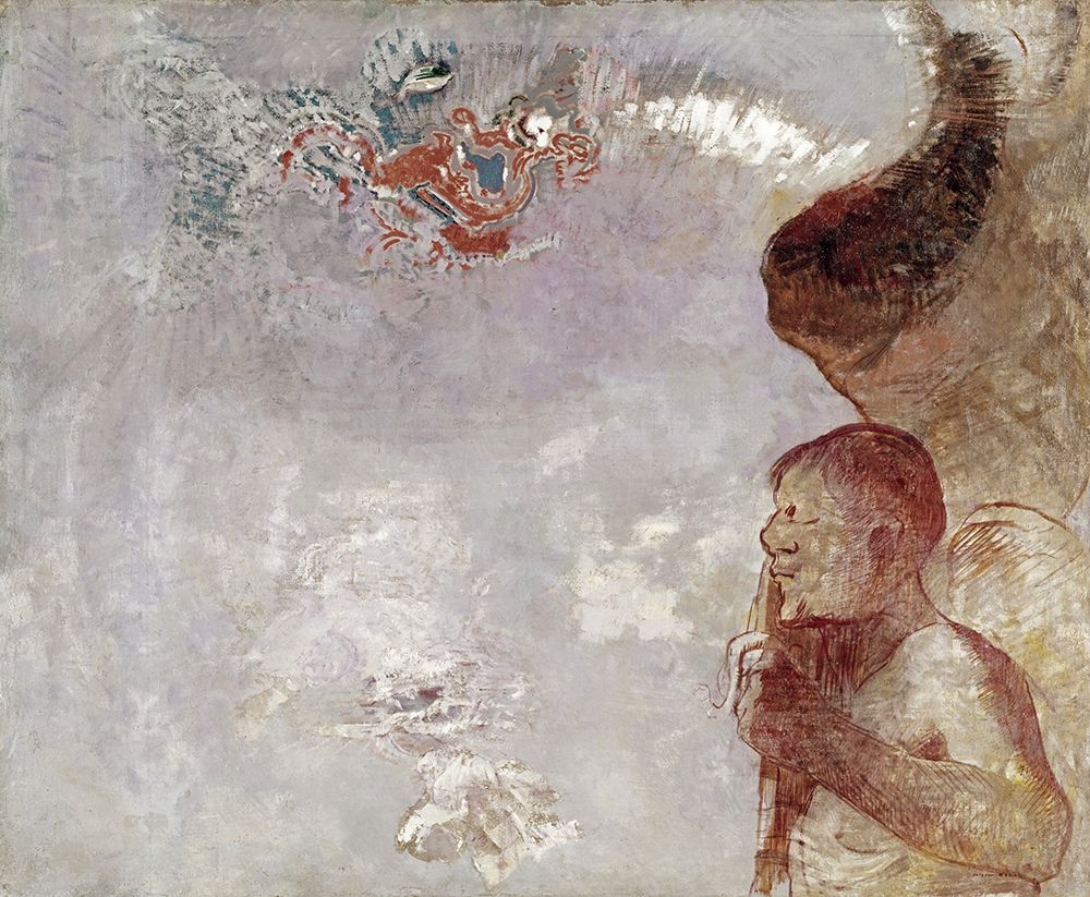 Art Print: Profile of a Man