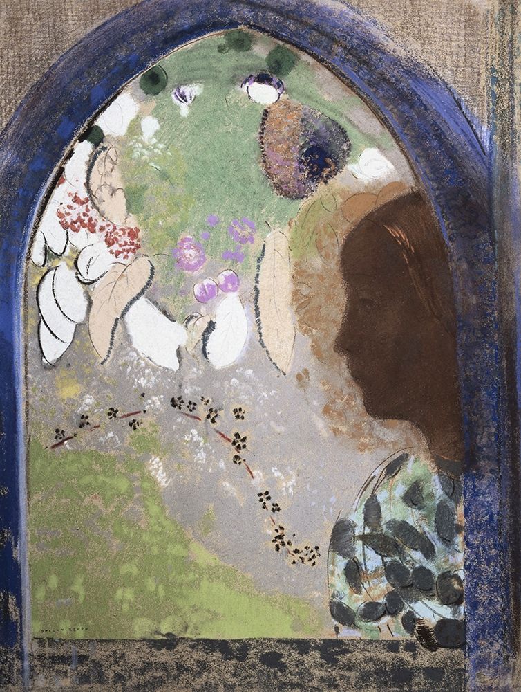 Art Print: Woman at The Window