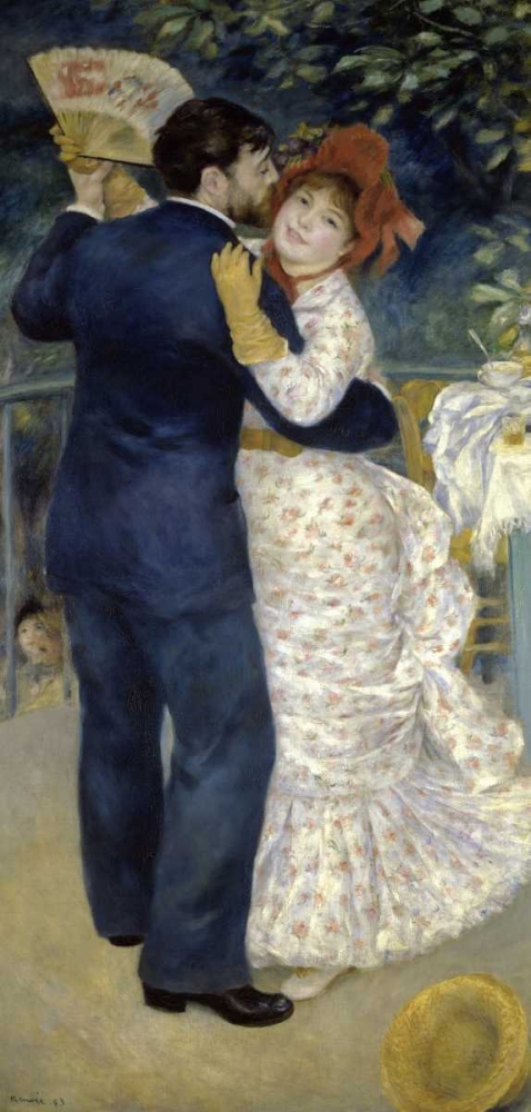 Wall Art Painting id:91514, Name: Dance in the Country, Artist: Renoir, Pierre-Auguste
