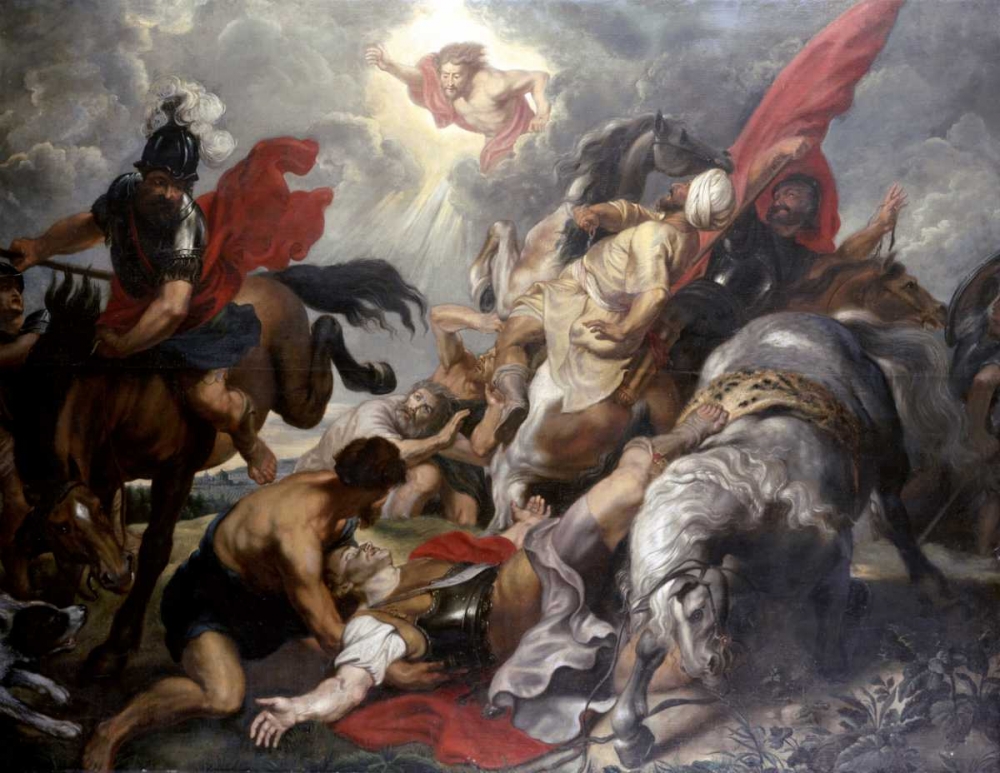 Wall Art Painting id:91572, Name: The Conversion of St. Paul, Artist: Rubens, Peter Paul