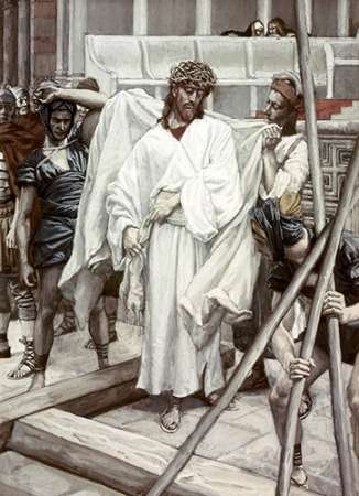 Wall Art Painting id:186457, Name: And They Put His Own Raiment On Him, Artist: Tissot, James