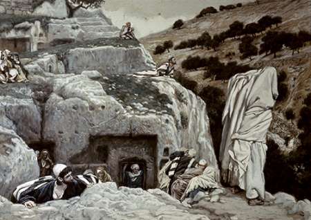Wall Art Painting id:186462, Name: AVintagetles Hiding In The Valley of Hinnom, Artist: Tissot, James