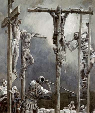 Wall art: Breaking The Thieves Legs, by Tissot, James