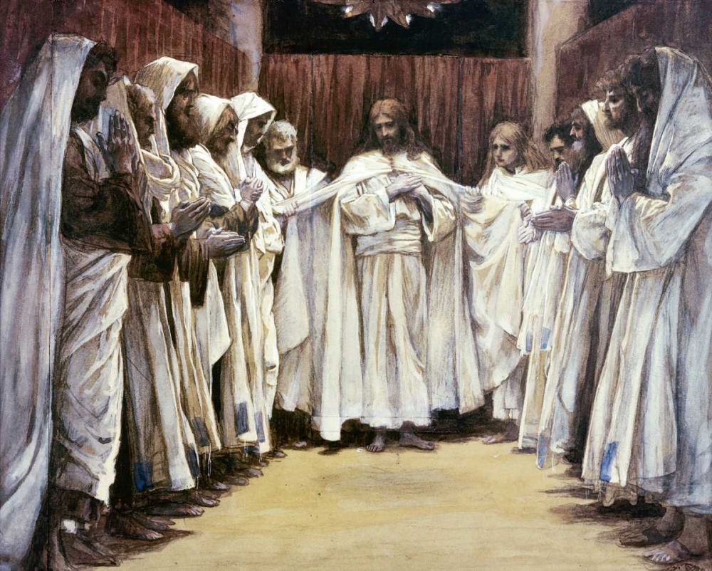 Wall Art Painting id:91655, Name: Last Discourse of Our Lord Jesus Christ, Artist: Tissot, James Jacques