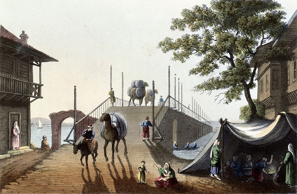 Wall art: Ponte Piccolo From Interesting Views In Turkey, by Unknown