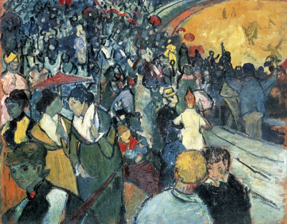 Wall Art Painting id:91748, Name: Arena in Arles, Artist: Van Gogh, Vincent