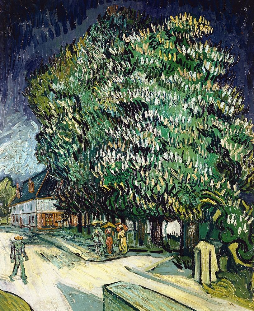 Wall Art Painting id:269846, Name: Chestnut Trees in Blossom, Artist: Van Gogh, Vincent