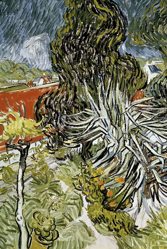 Wall Art Painting id:269847, Name: Dr Gachets Garden at Auvers-Sur-Oise, Artist: Van Gogh, Vincent
